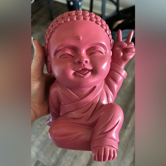 Pink Peace Buddha Bank by Rocket USA - Picture 1 of 3